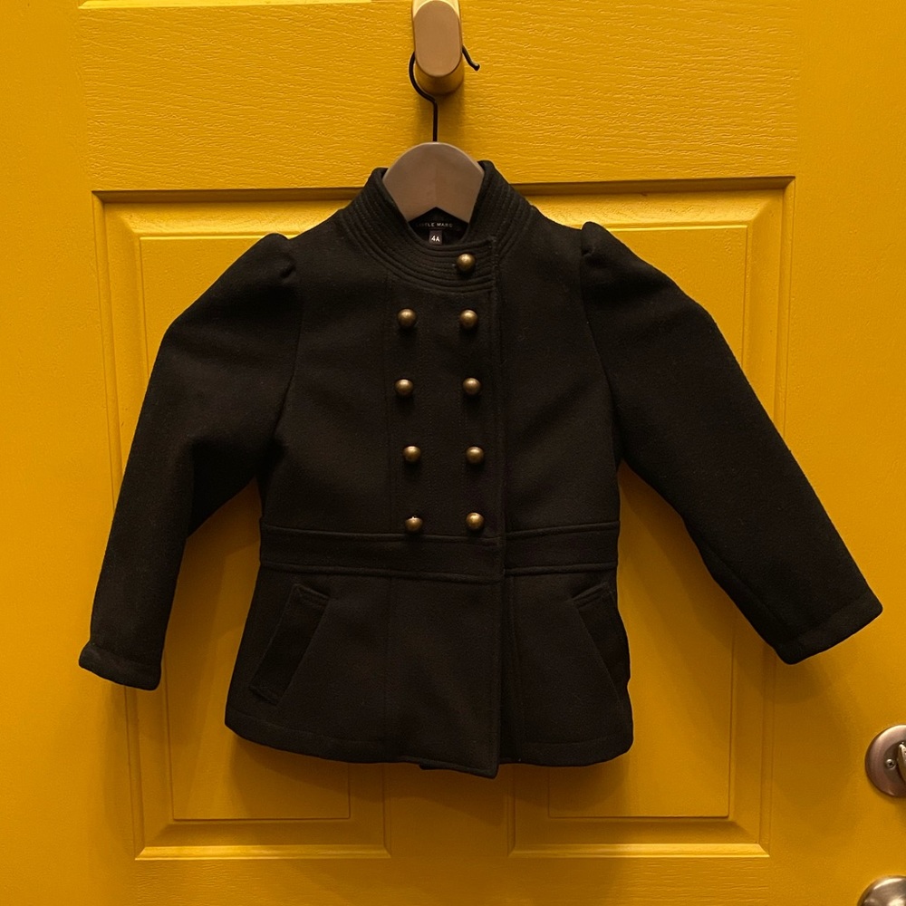 Little Marc Jacobs virgin wool coat sz 4a